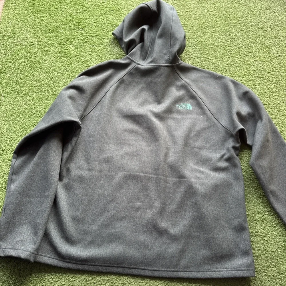 The North‎ Face Jacket Mens Extra Large Green Windstopper Fleece Softshell